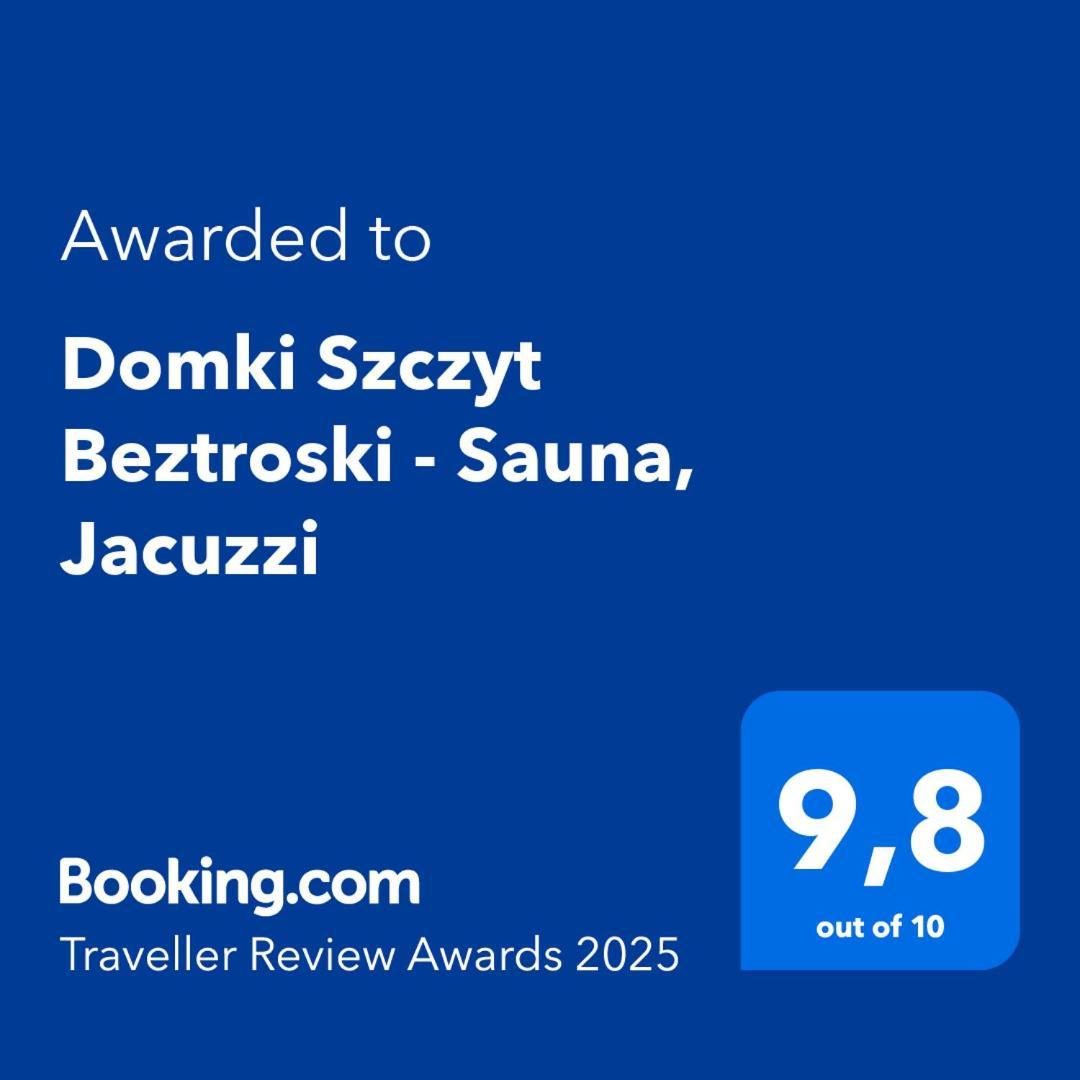 Domki Szczyt Beztroski Jacuzzi & Sauna Новий Тарг Екстер'єр фото